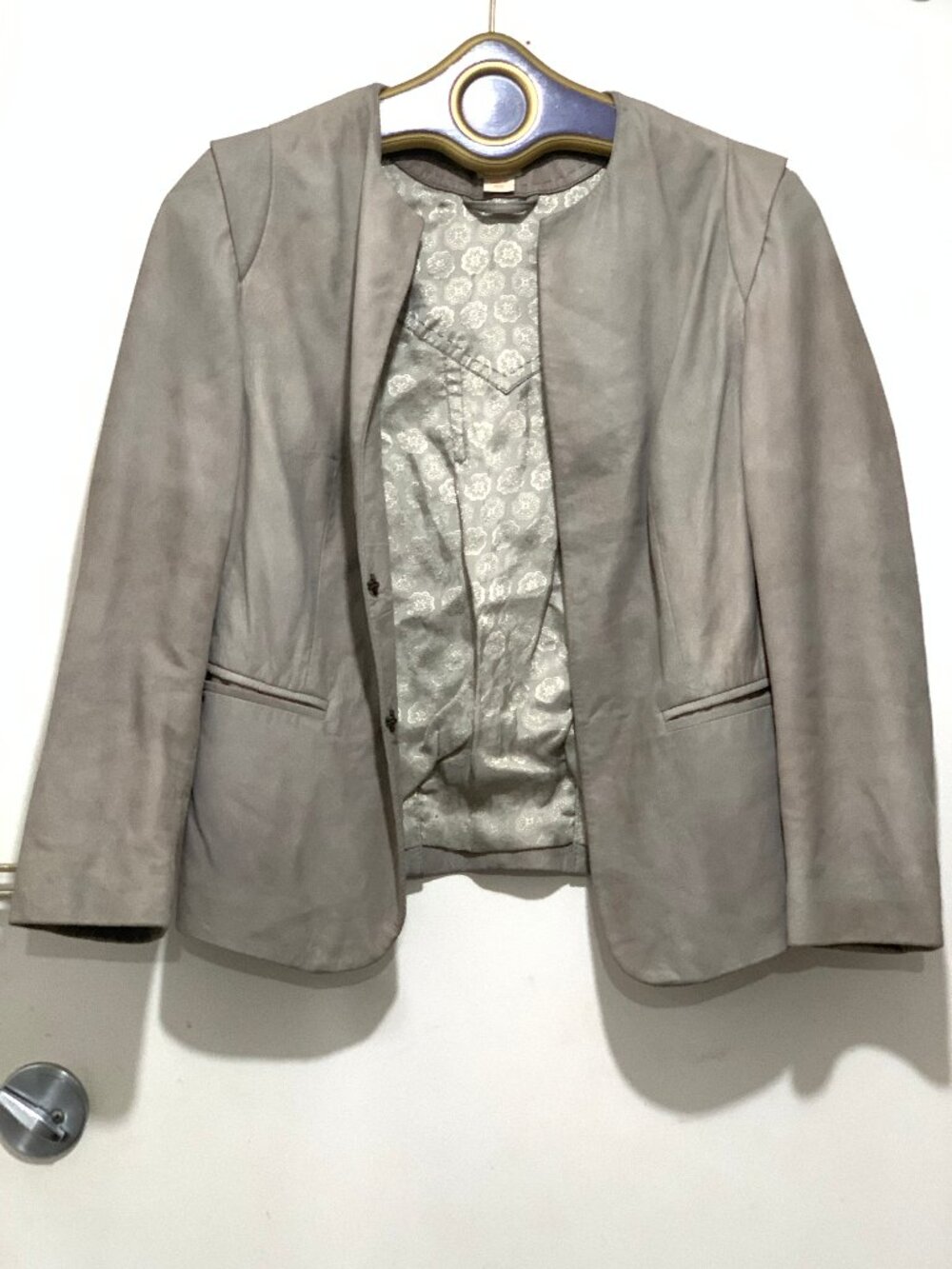 BOSS ORANGE SOFT GOAT LEATHER JACKETS SIZE 6